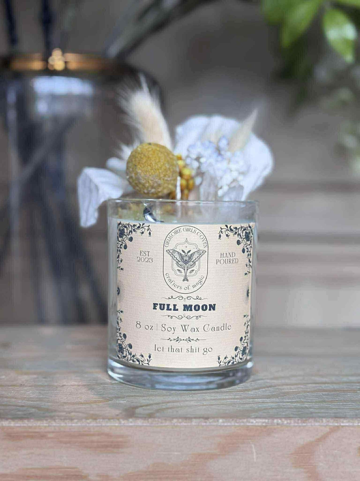 Full Moon Spell Candle