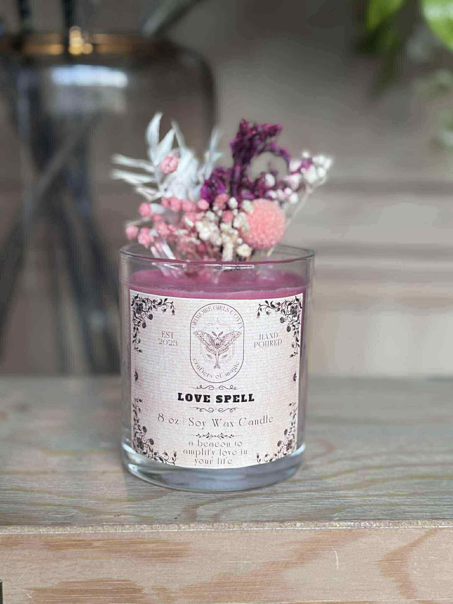 Love Spell Candle