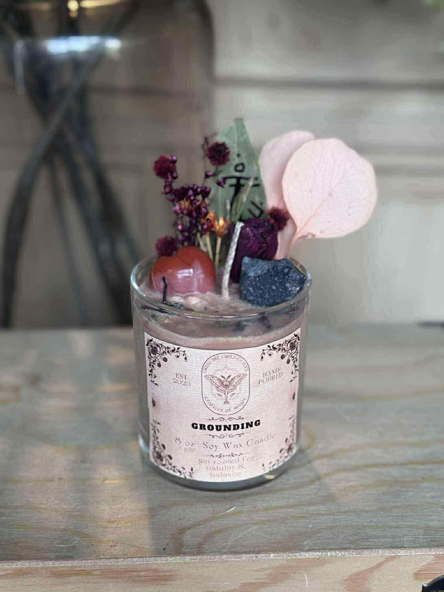 Grounding Spell Candle