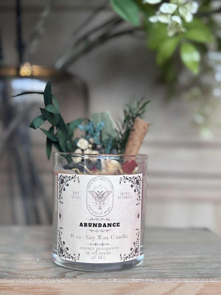 Abundance Spell Candle