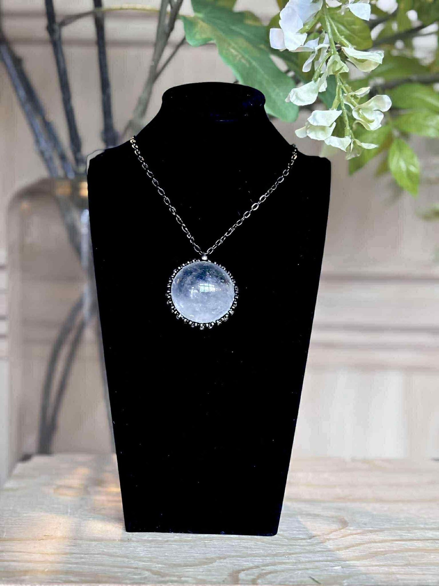 Crystal Quartz Pendant Necklace