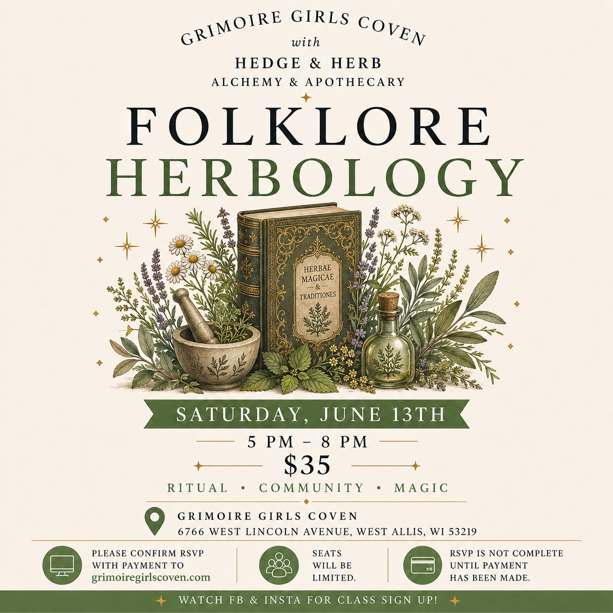 Folklore Herbology