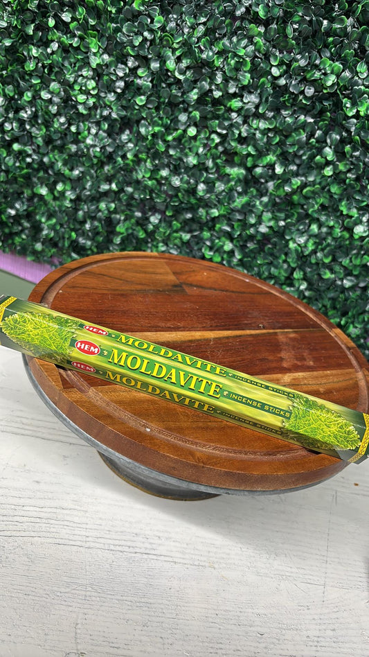 Moldavite Boxed Incense Sticks