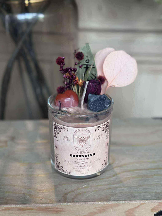 Grounding Spell Candle