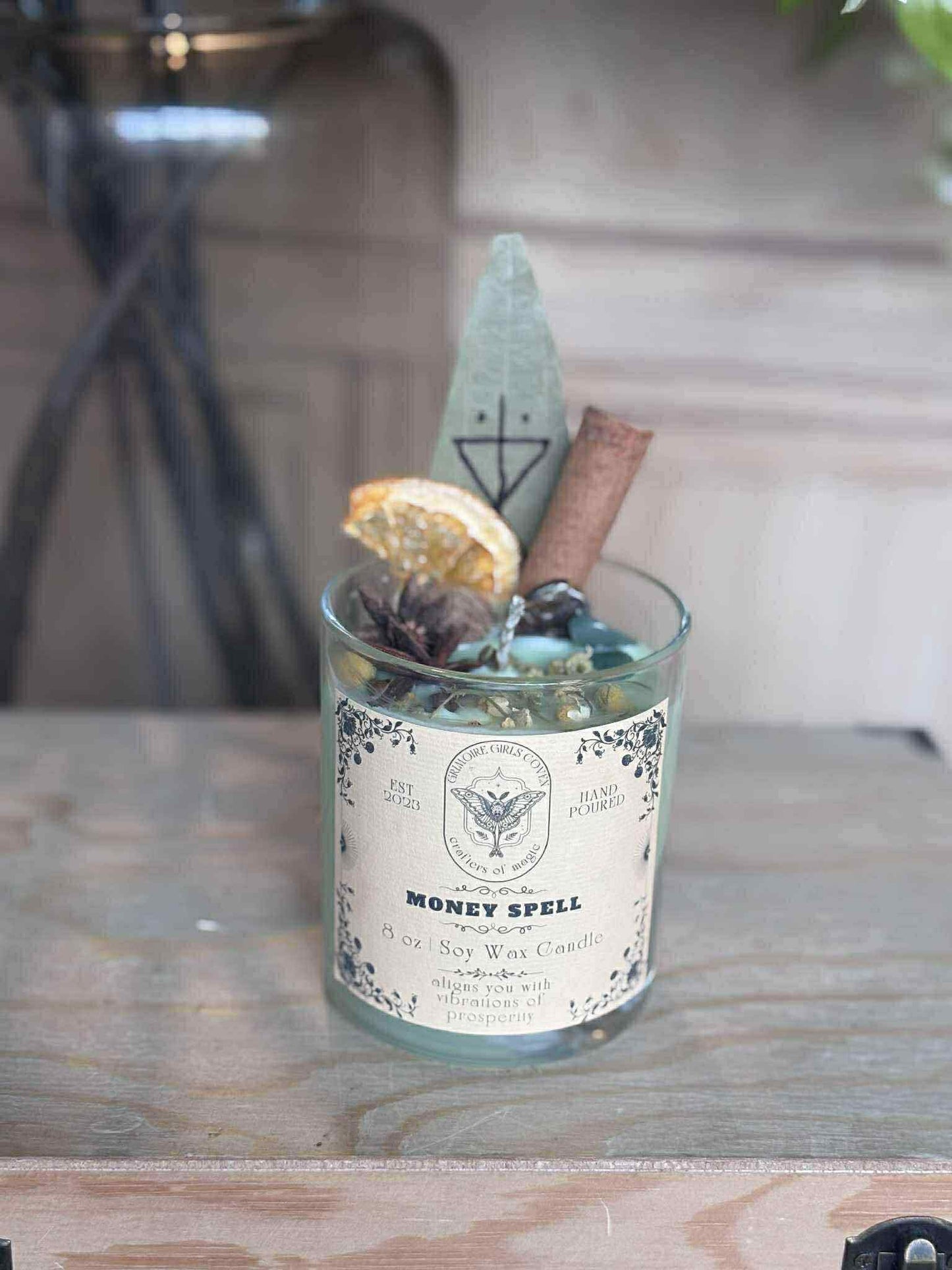 Money Spell Candle