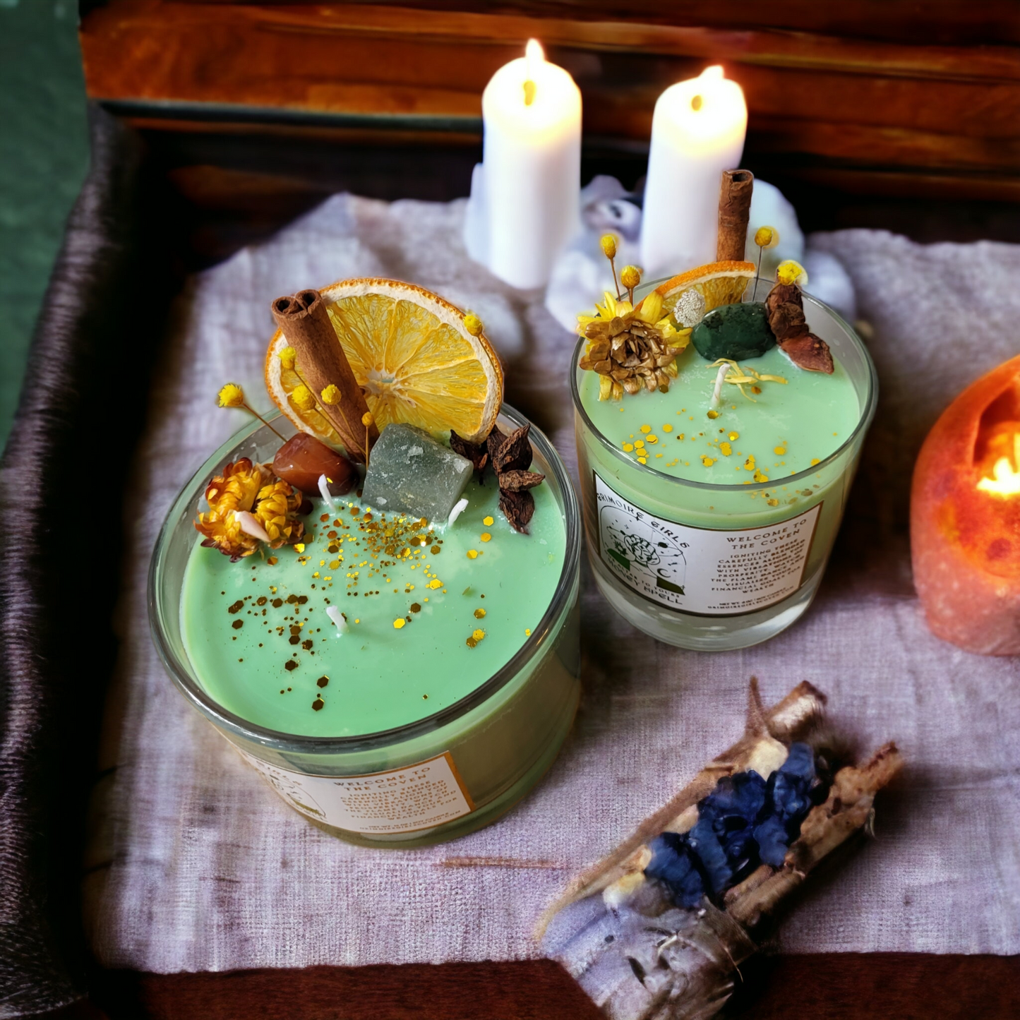 Money Spell Candle