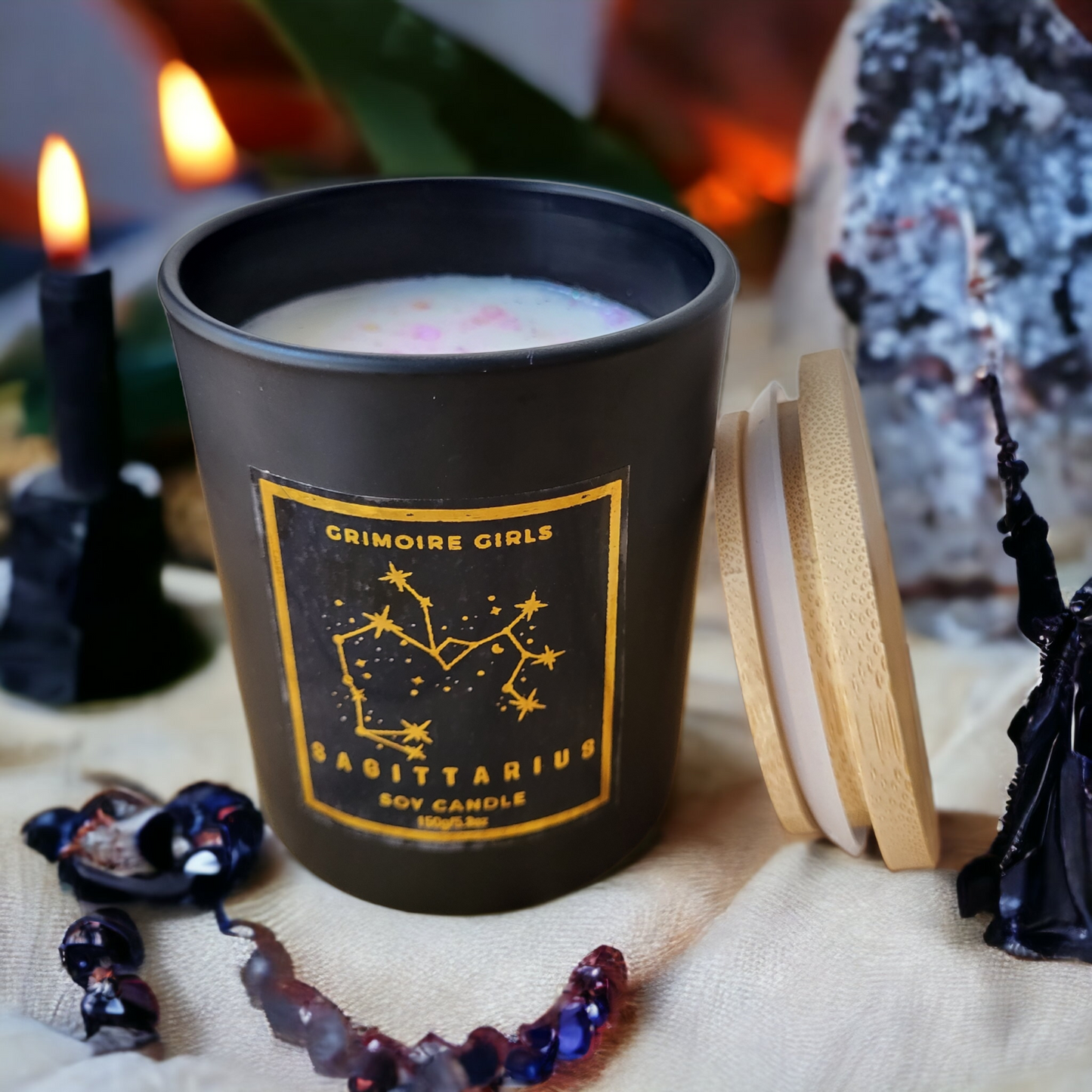 Sagittarius Zodiac Candle