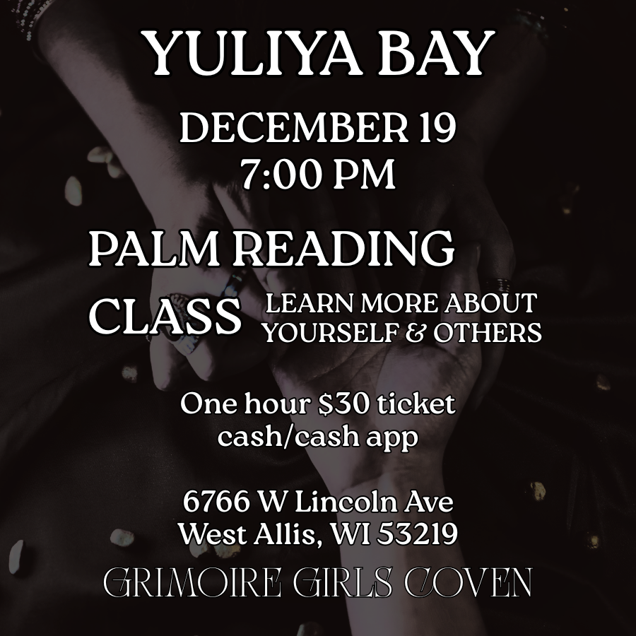 Palm Reading Class with Yuliya Bay