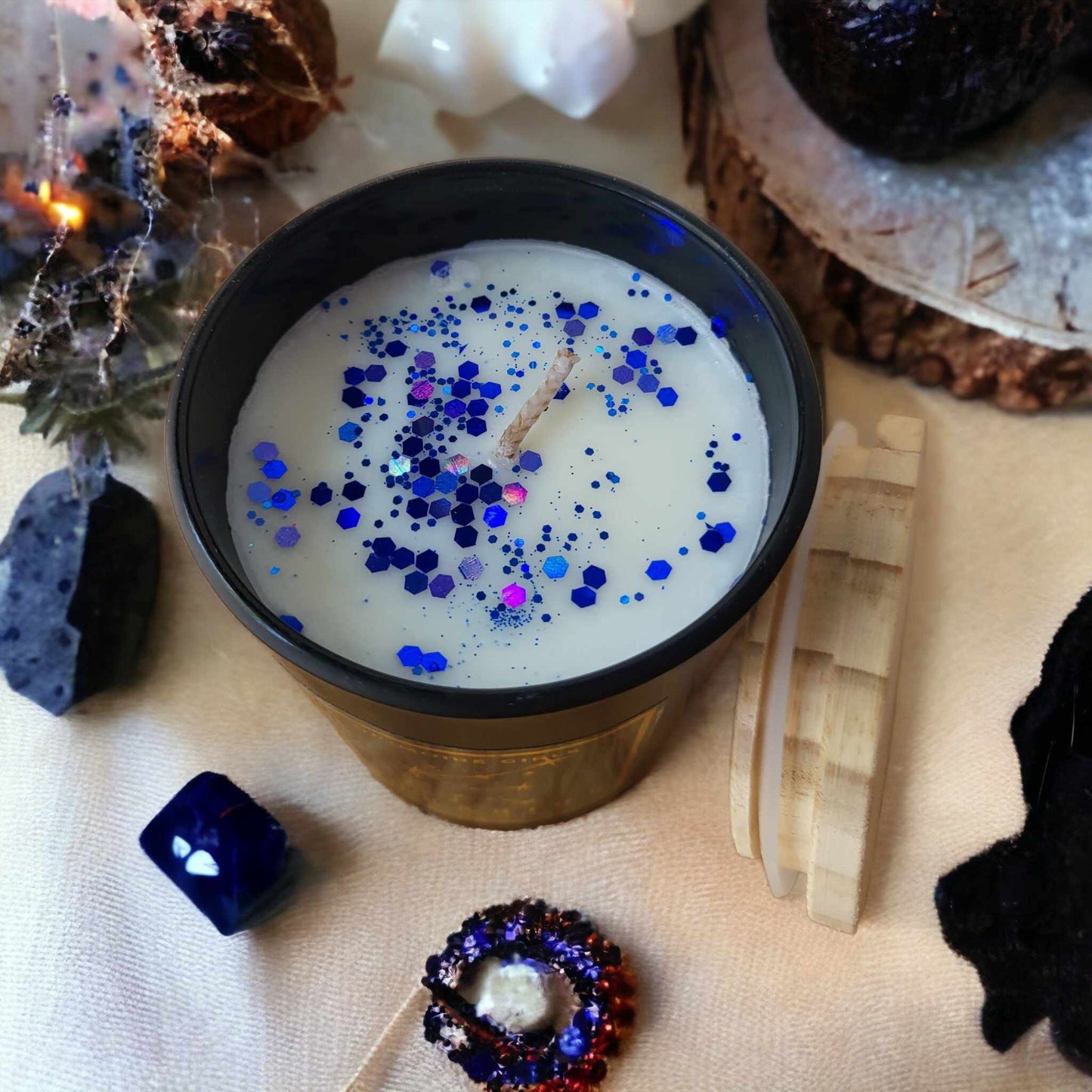 Aquarius Zodiac Candle