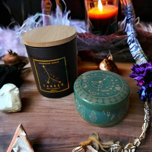 Cancer Zodiac Candle